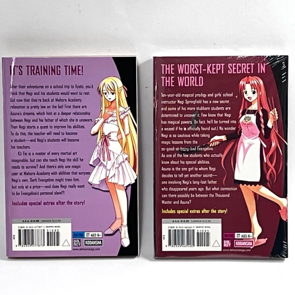 Negima! Magister Negi Magi Manga series by Ken Akamatsu - Volumes 1 through 9 - Picture 10 of 12